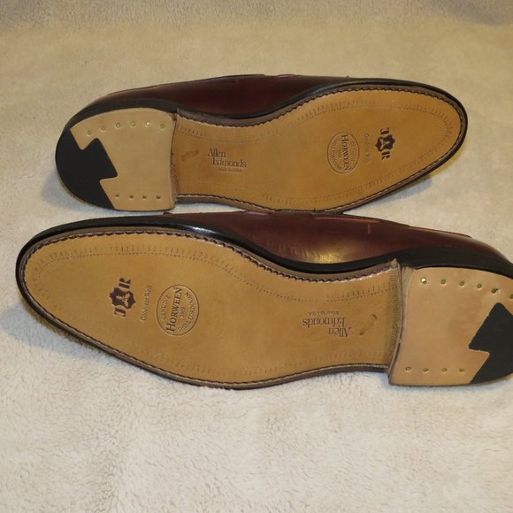 Allen Edmonds Grayson Horween Cordovan Loafers 10A